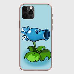 Чехол для iPhone 12 Pro Max Горохострел, цвет: 3D-светло-розовый