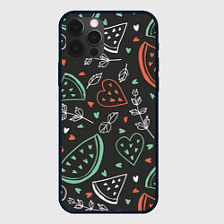 Чехол iPhone 12 Pro Max Любовь в арбузах