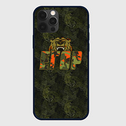 Чехол для iPhone 12 Pro Max Егор камуфляж, цвет: 3D-черный