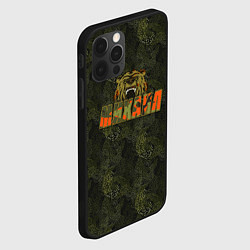 Чехол для iPhone 12 Pro Max Михаил камуфляж, цвет: 3D-черный — фото 2