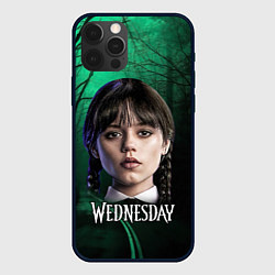 Чехол для iPhone 12 Pro Max Уэнсдэй фото, цвет: 3D-черный