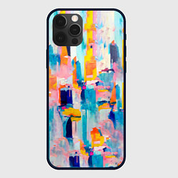 Чехол iPhone 12 Pro Max Живописные мазки краски