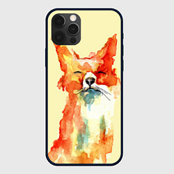 Чехол iPhone 12 Pro Max Живописная лисица