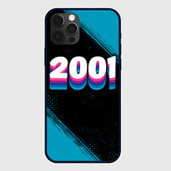 Чехол для iPhone 12 Pro Max Made in 2001: vintage art, цвет: 3D-черный