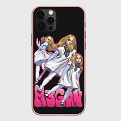 Чехол для iPhone 12 Pro Max M3GAN DANCE, цвет: 3D-светло-розовый