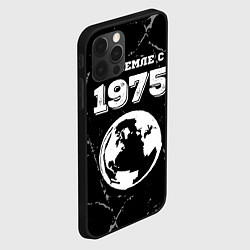 Чехол для iPhone 12 Pro Max На Земле с 1975: краска на темном, цвет: 3D-черный — фото 2