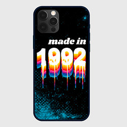 Чехол iPhone 12 Pro Max Made in 1992: liquid art