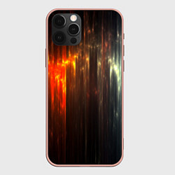 Чехол для iPhone 12 Pro Max Космос сияние, цвет: 3D-светло-розовый