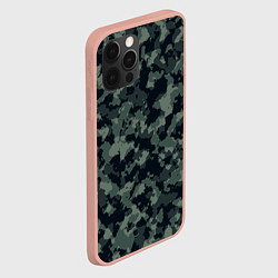 Чехол для iPhone 12 Pro Max Болотный камуфляж, цвет: 3D-светло-розовый — фото 2