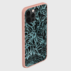 Чехол для iPhone 12 Pro Max Каллиграфический, цвет: 3D-светло-розовый — фото 2