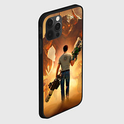 Чехол для iPhone 12 Pro Max Serious Sam, цвет: 3D-черный — фото 2