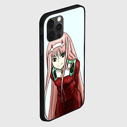 Чехол для iPhone 12 Pro Max 02 в красном, цвет: 3D-черный — фото 2