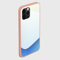 Чехол для iPhone 12 Pro Max Пастель из трёх цветов, цвет: 3D-светло-розовый — фото 2