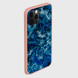Чехол для iPhone 12 Pro Max Тёмный магический лёд, цвет: 3D-светло-розовый — фото 2