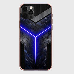 Чехол iPhone 12 Pro Max Лучевая подсветка неон