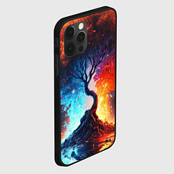 Чехол для iPhone 12 Pro Max Волшебное дерево желаний, цвет: 3D-черный — фото 2