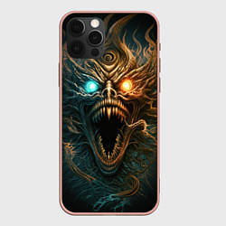 Чехол для iPhone 12 Pro Max Мой дикий внутренний демон, цвет: 3D-светло-розовый