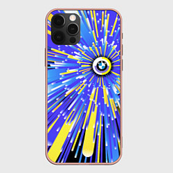 Чехол iPhone 12 Pro Max BMW - neon pattern - Germany