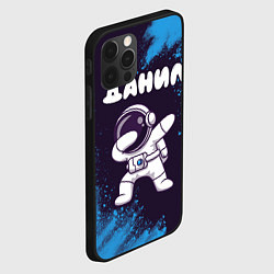Чехол для iPhone 12 Pro Max Данил космонавт даб, цвет: 3D-черный — фото 2