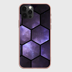 Чехол iPhone 12 Pro Max Звездные соты