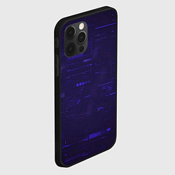 Чехол для iPhone 12 Pro Max Киберпанк изнутри, цвет: 3D-черный — фото 2