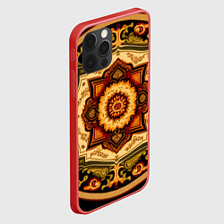 Чехол для iPhone 12 Pro Max Красивый паттерн ковра, цвет: 3D-красный — фото 2
