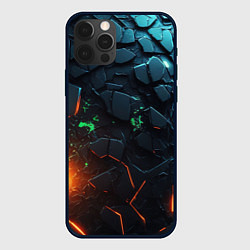 Чехол iPhone 12 Pro Max Абстракция объемные плиты