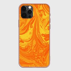 Чехол iPhone 12 Pro Max Солнечный флюид арт