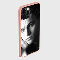 Чехол для iPhone 12 Pro Max Леонардо Ди Каприо фото, цвет: 3D-светло-розовый — фото 2