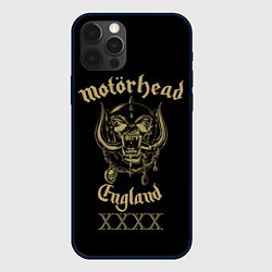Чехол для iPhone 12 Pro Max Motorhead England, цвет: 3D-черный
