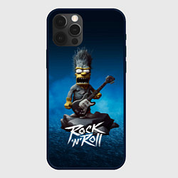 Чехол iPhone 12 Pro Max Simpson rock