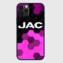 Чехол iPhone 12 Pro Max JAC pro racing: символ сверху