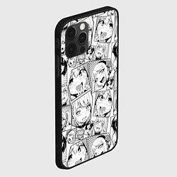 Чехол для iPhone 12 Pro Max Anime hentai ahegao, цвет: 3D-черный — фото 2