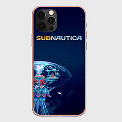 Чехол iPhone 12 Pro Max Subnautica подводный город