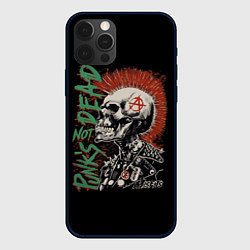 Чехол iPhone 12 Pro Max Punks not dead