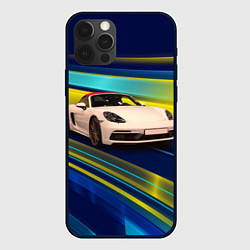 Чехол iPhone 12 Pro Max Спортивная немецкая машина Porsche 911