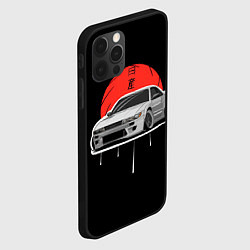 Чехол для iPhone 12 Pro Max Nissan Silvia S14 - Japan style, цвет: 3D-черный — фото 2