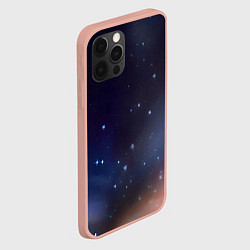 Чехол для iPhone 12 Pro Max Космическое полотно, цвет: 3D-светло-розовый — фото 2