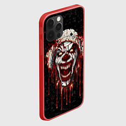 Чехол для iPhone 12 Pro Max Bloody clown, цвет: 3D-красный — фото 2