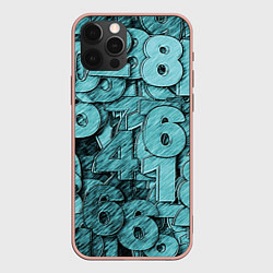 Чехол iPhone 12 Pro Max Числа