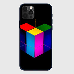 Чехол iPhone 12 Pro Max Многосторонний цветной куб