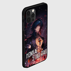 Чехол для iPhone 12 Pro Max Honkai Blade, цвет: 3D-черный — фото 2