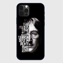 Чехол iPhone 12 Pro Max Джон Леннон легенда