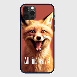 Чехол для iPhone 12 Pro Max All inclusive, цвет: 3D-черный