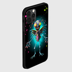 Чехол для iPhone 12 Pro Max Инопланетный чудик, цвет: 3D-черный — фото 2