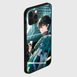 Чехол для iPhone 12 Pro Max Дань Хэн в общем вагоне, цвет: 3D-черный — фото 2
