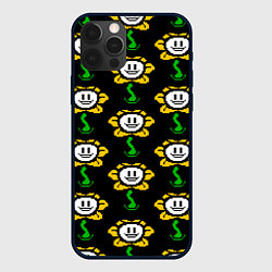 Чехол iPhone 12 Pro Max Undertale - flowey smile