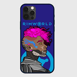 Чехол iPhone 12 Pro Max RimWorld персонаж