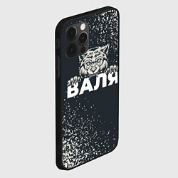 Чехол для iPhone 12 Pro Max Валя зубастый волк, цвет: 3D-черный — фото 2