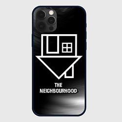 Чехол iPhone 12 Pro Max The Neighbourhood glitch на темном фоне